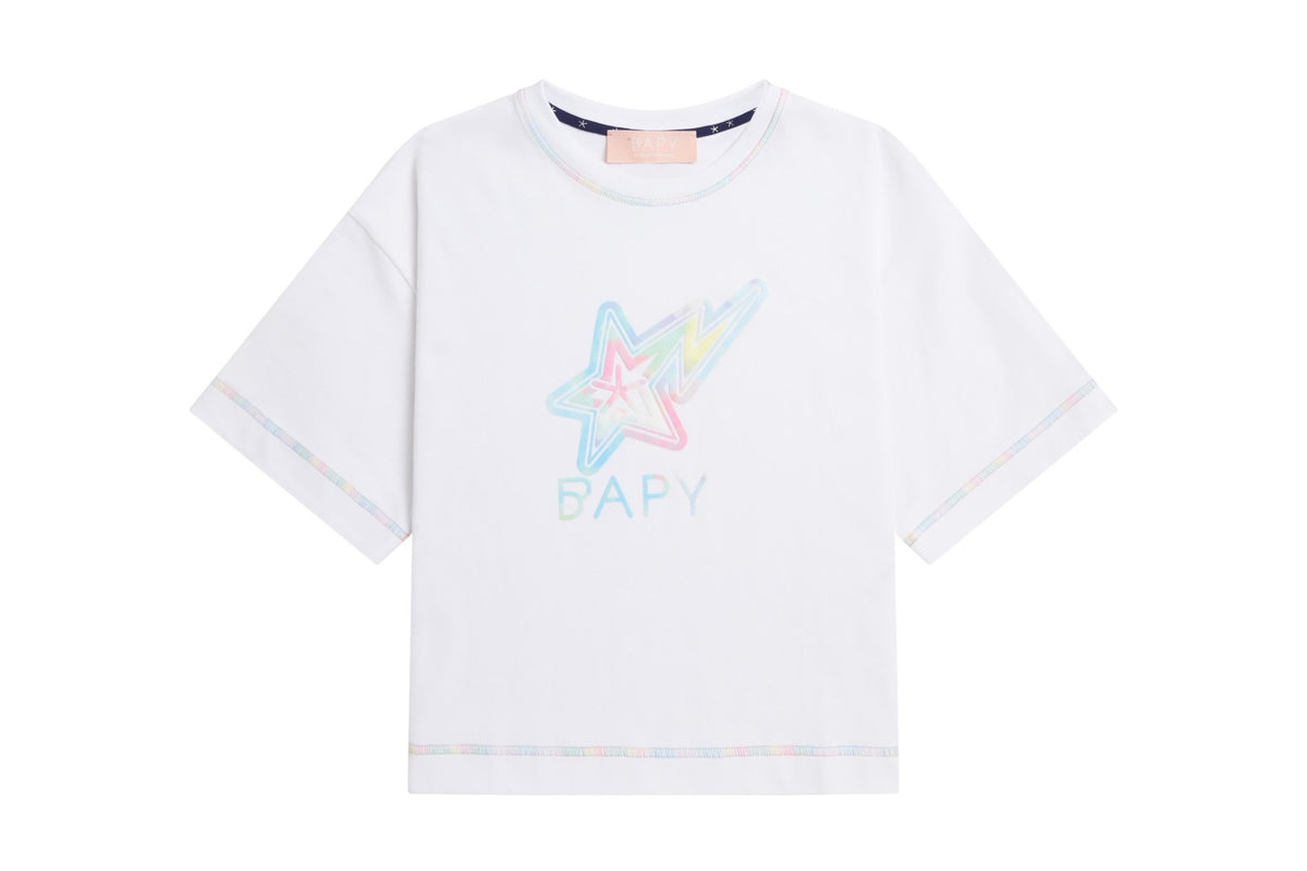 BAPY LOGO PRINT TEE