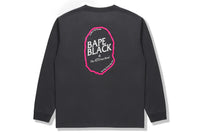 BAPE BLACK APE HEAD LONG SLEEVE TEE