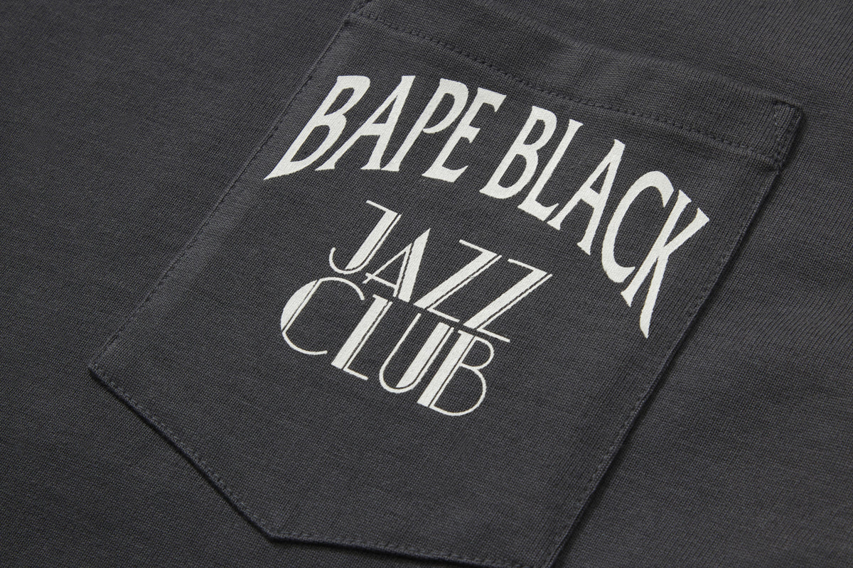 BAPE BLACK APE HEAD LONG SLEEVE TEE