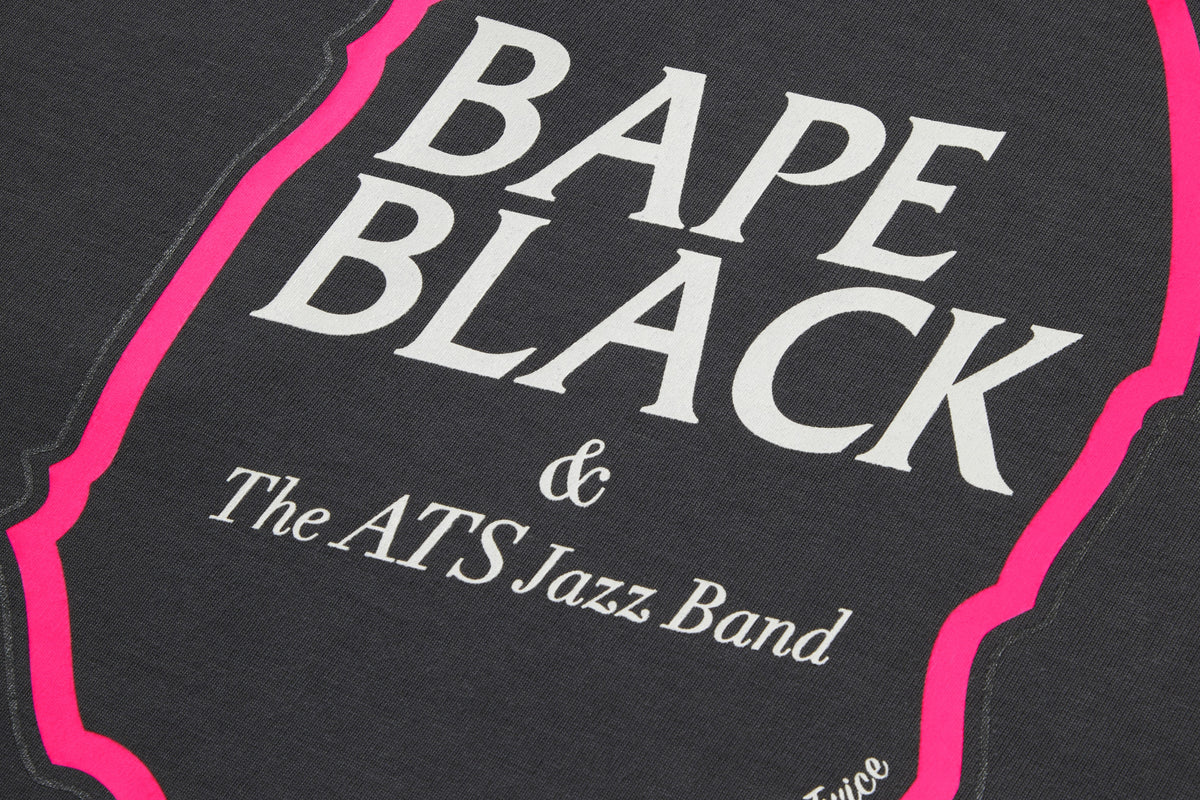 BAPE BLACK APE HEAD LONG SLEEVE TEE
