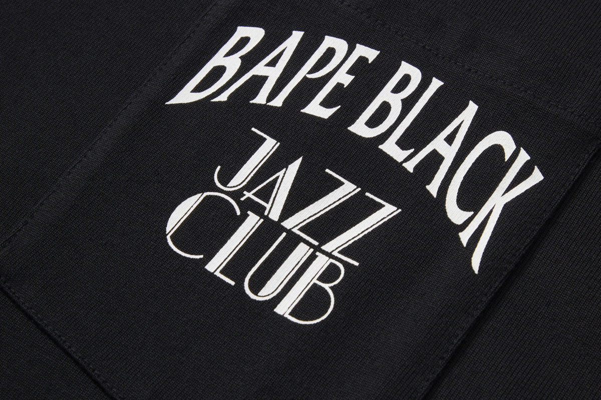 BAPE BLACK APE HEAD LONG SLEEVE TEE