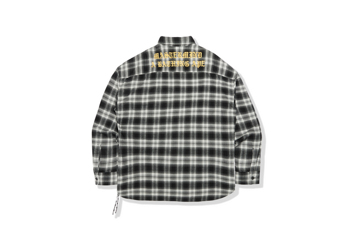 MM BAPE CHECK SHIRT