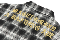 MM BAPE CHECK SHIRT