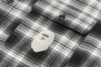 MM BAPE CHECK SHIRT