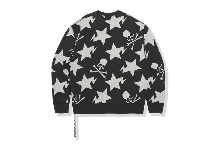 MM BAPE STA PATTERN RELAXED CREWNECK